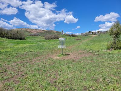 Rhyolite Park, Main course, Hole 12 Putt