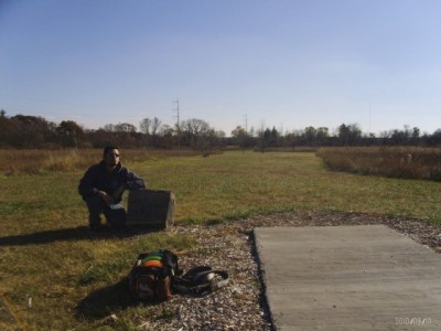 Lemon Lake County Park, Silver, Hole 8 Tee pad