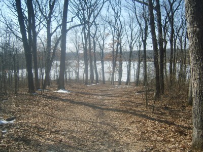 Lemon Lake County Park, Silver, Hole 3 Tee pad