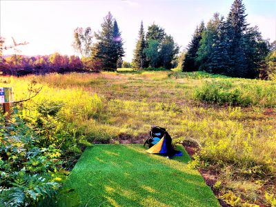 Bondi Cottage Resort, Wolf Tracks, Hole 6 Long tee pad