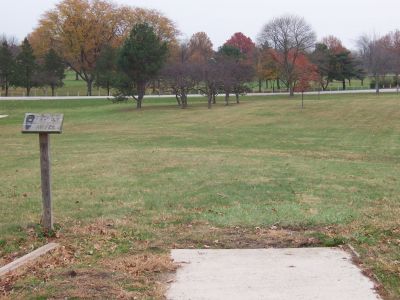 Shoaff Park, Main course, Hole 17 Tee pad