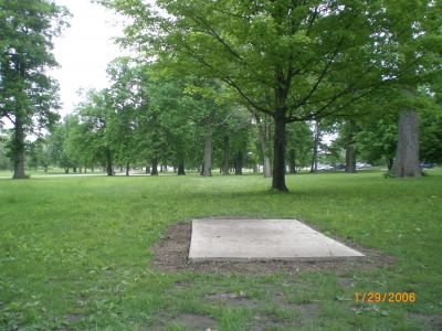 McCulloch, Main course, Hole 9 Tee pad