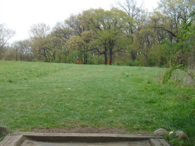 Rogers Lakewood Park, Main course, Hole 4 Hole sign