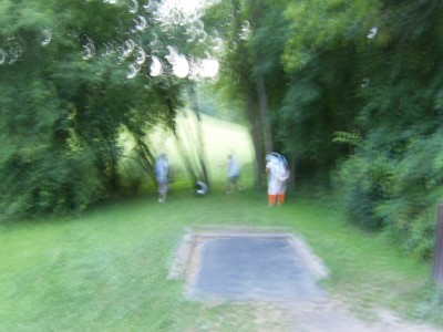 Rogers Lakewood Park, Main course, Hole 14 Tee pad