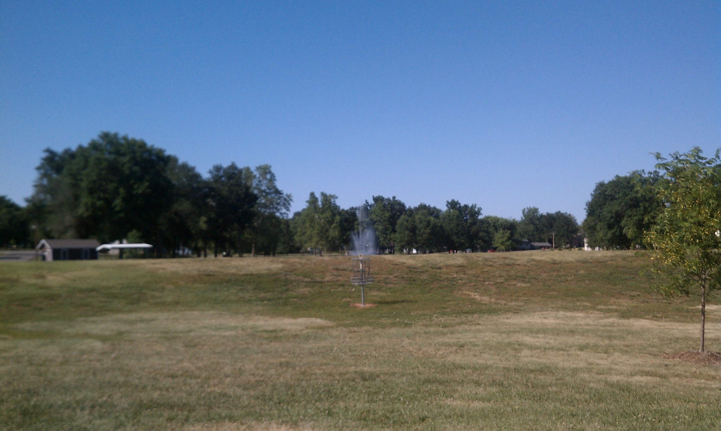 Hole 9 • Proctor Lake Park (California, MO) Disc Golf Courses Disc