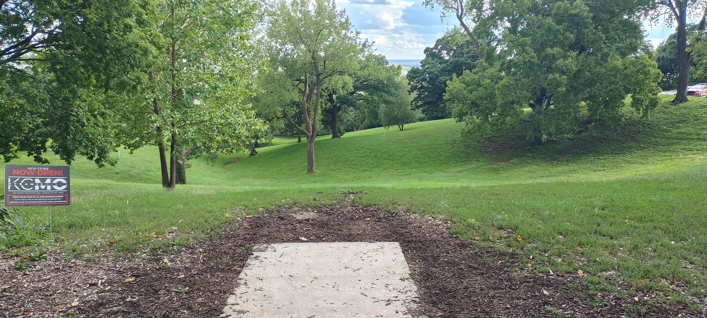 Hole 1 • Water Works Park (Kansas City, MO) Disc Golf Courses Disc