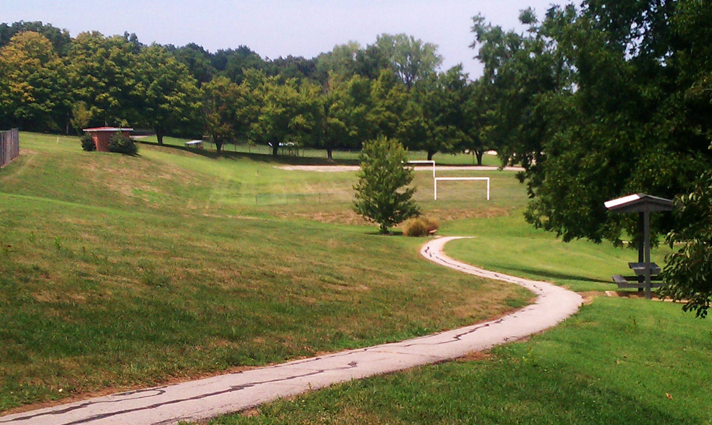 Hole 6 Pere Marquette Park Ste Genevieve MO Disc Golf Courses 