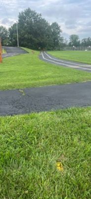 Oakville Middle School, Oakville Middle School, Hole 9 Long tee pad