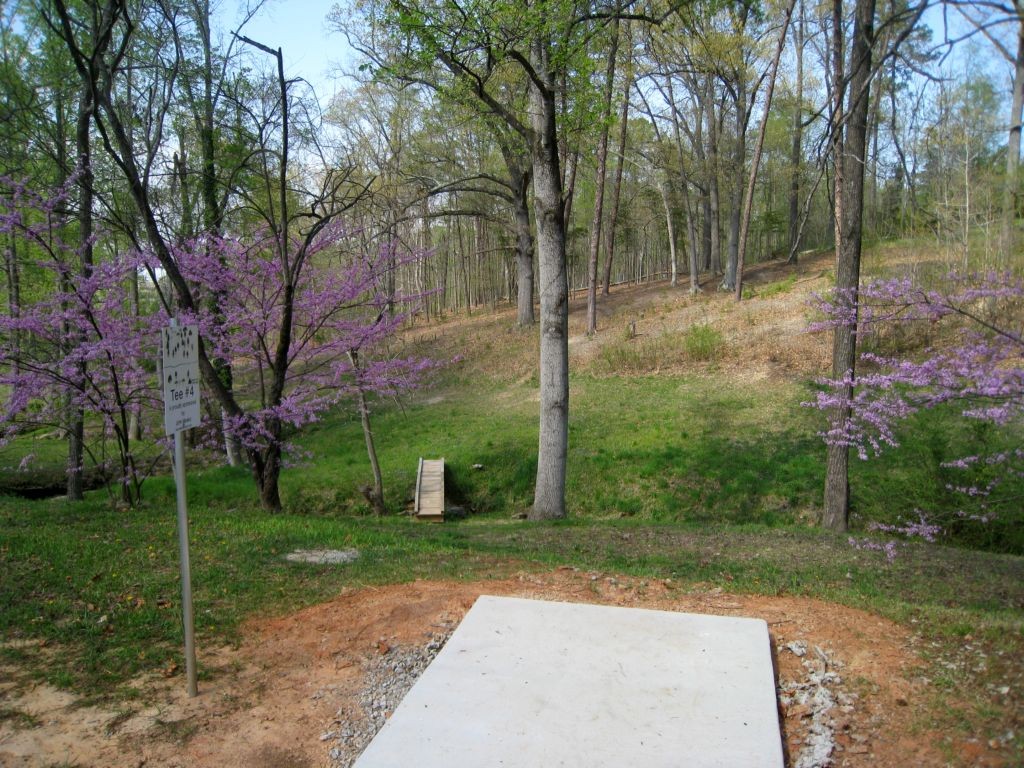 Hole 4 • Course 2 / Ballou Park (Danville, VA) Disc Golf Courses