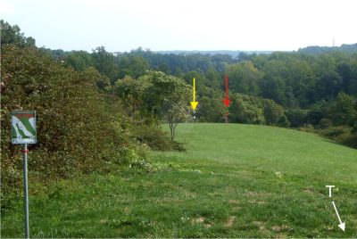 Giles Run @ Laurel Hill Park, Main course, Hole 16 Short tee pad