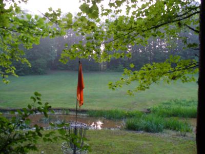 The Blockhouse Disc Golf Country Club, Main course, Hole 16 Reverse (back up the fairway)