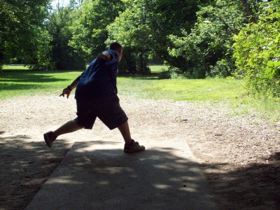 Grand Woods Park, Main course, Hole 4 Tee pad