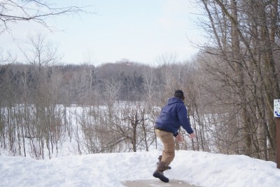 Grand Woods Park, Main course, Hole 5 Tee pad