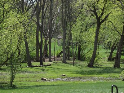 Grand Woods Park, Main course, Hole 16 Tee pad