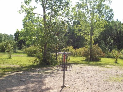 Grand Woods Park, Main course, Hole 9 Reverse (back up the fairway)