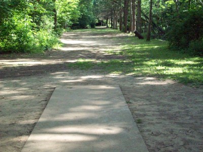 Grand Woods Park, Main course, Hole 8 Tee pad