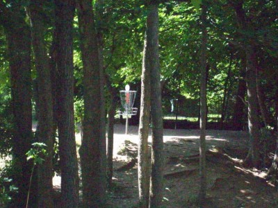 Grand Woods Park, Main course, Hole 4 Midrange approach