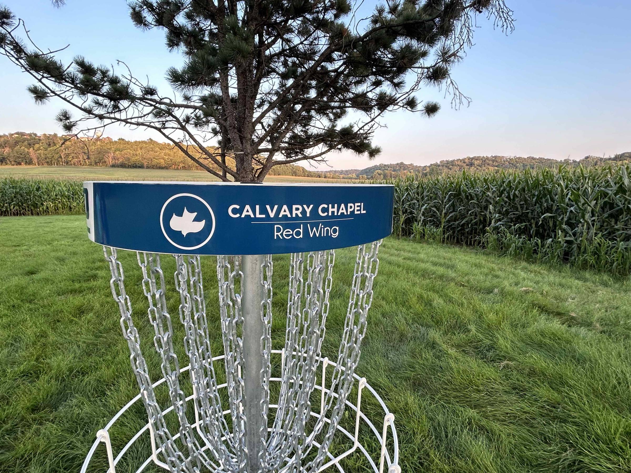 Hole 2 • Calvary Chapel Church (Red Wing, MN) Disc Golf Courses