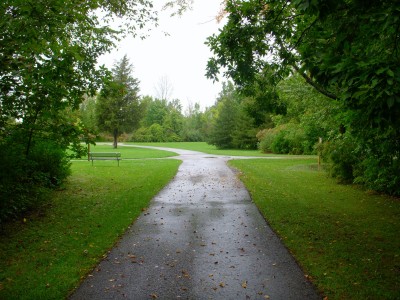 Independence Lake County Park, Picnic Course, Hole 2 Tee pad