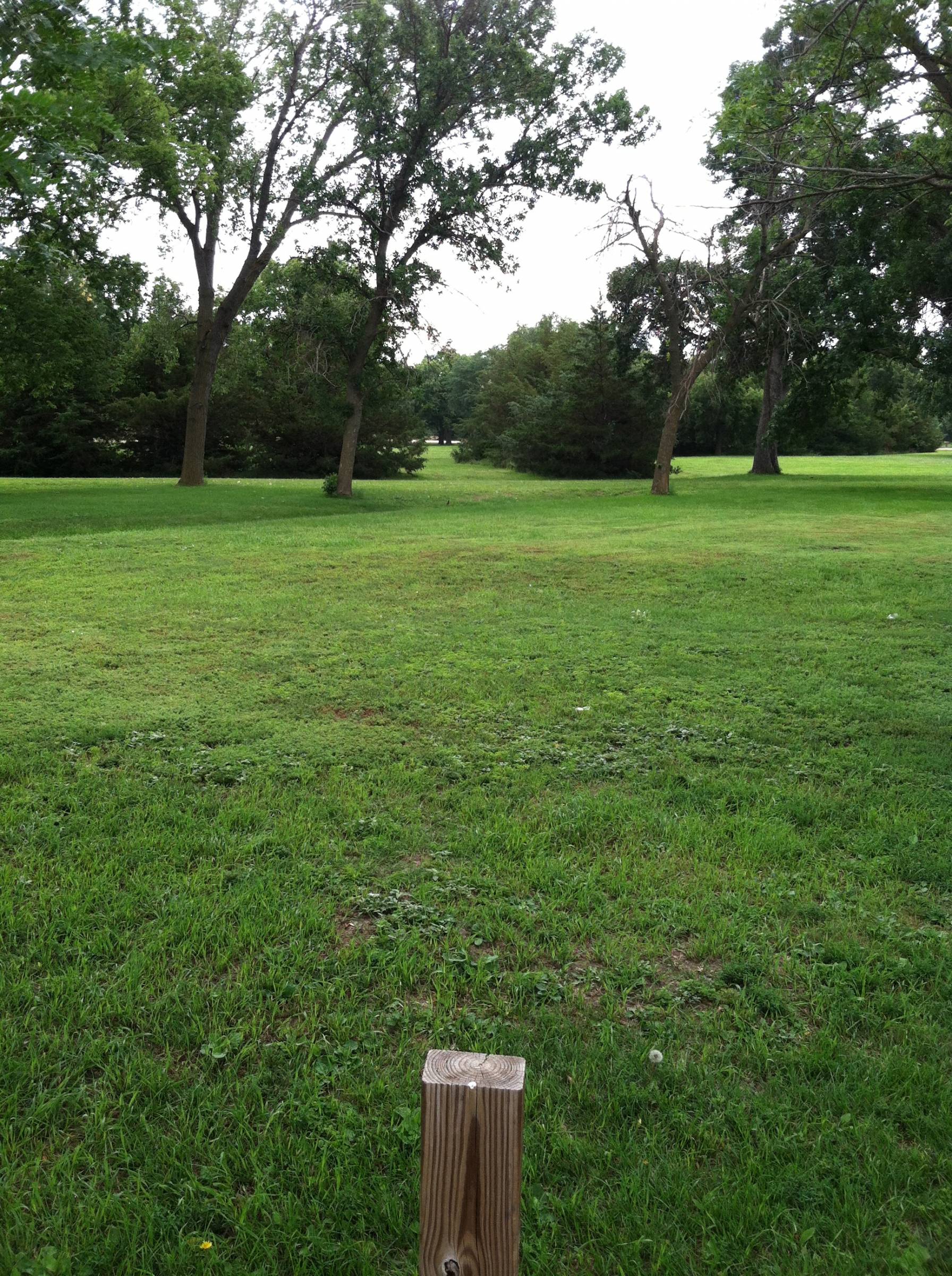 Hole 6 • Randall Creek (Pickstown, SD) Disc Golf Courses Disc Golf Scene