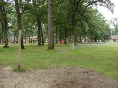 McGraft Park, Main course, Hole 1 Tee pad