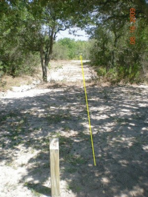 Waldron Park, Main course, Hole 6 Tee pad