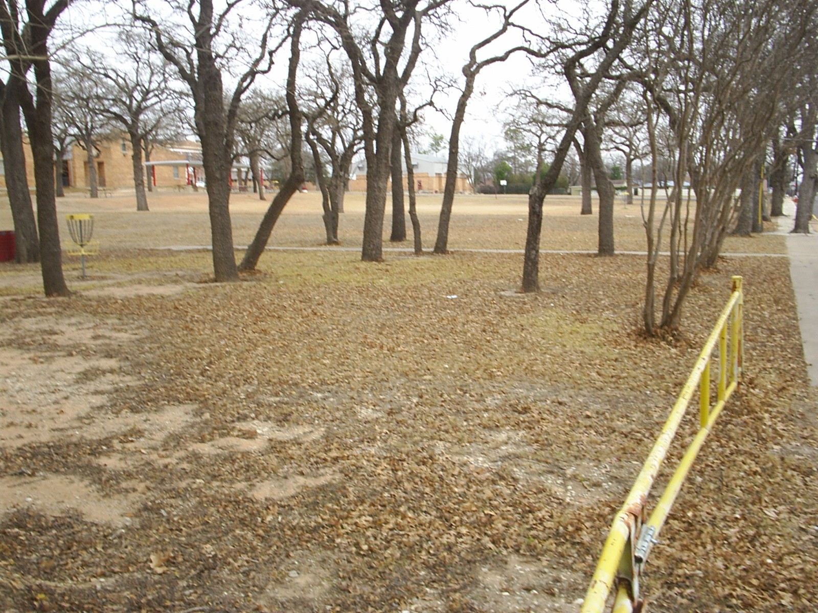 Hole 6 • Fredericksburg Middle School (Fredericksburg, TX) Disc Golf
