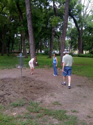 Alex Clark Memorial, Main course, Hole 2 Hole sign