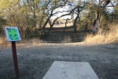 McClain Park, Main course, Hole 18 Tee pad