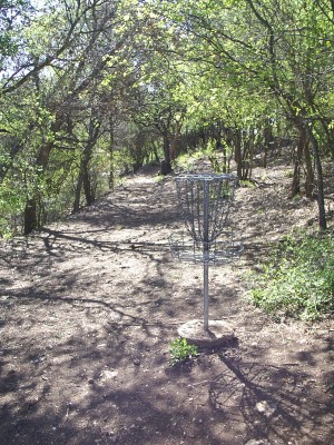 Texas State Campus West Park, Main course, Hole 6 Reverse (back up the fairway)