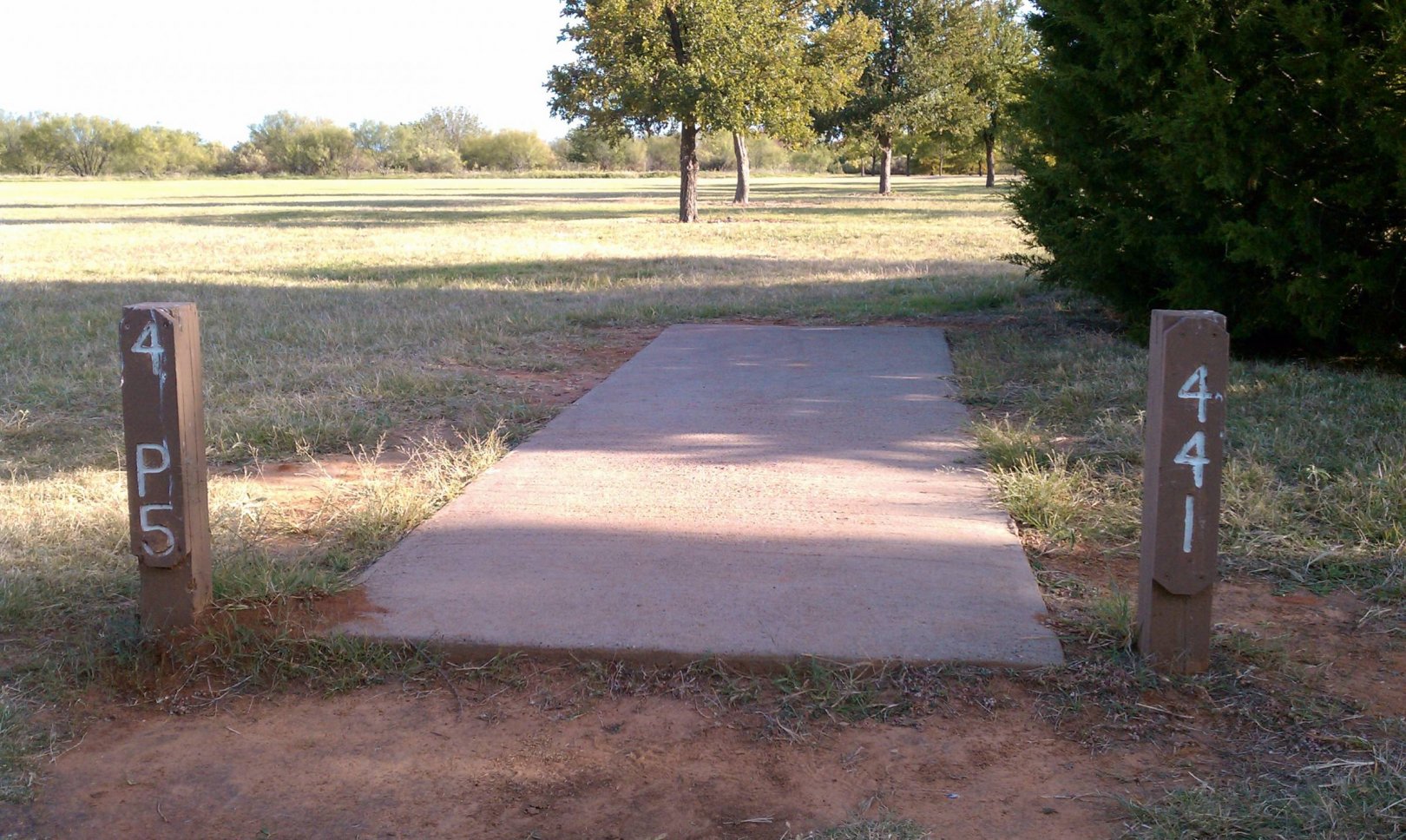 Hole 4 • Lake Wichita Park (Wichita Falls, TX) Disc Golf Courses