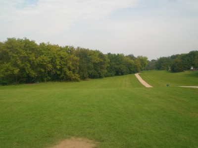 Sunrise Park, Main course, Hole 5 Tee pad