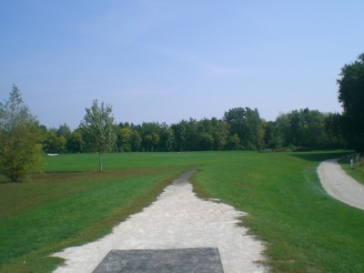 Lippold Park, Main course, Hole 6 Tee pad