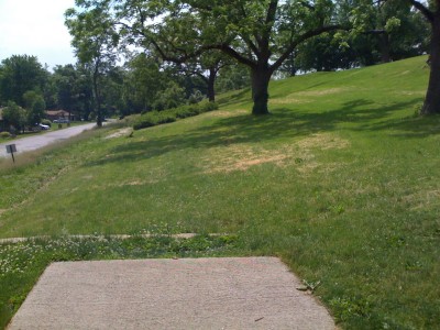 Prospect Park, Main course, Hole 18 Tee pad