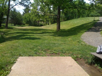 Prospect Park, Main course, Hole 1 Tee pad