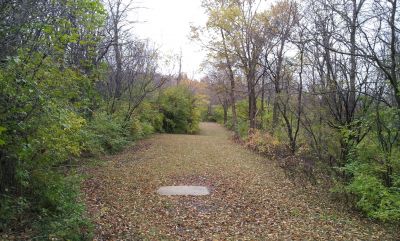 Woodlands, Main course, Hole 9 Long tee pad