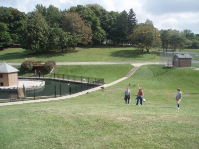 Lake Shore Park, Main course, Hole 14 Long approach