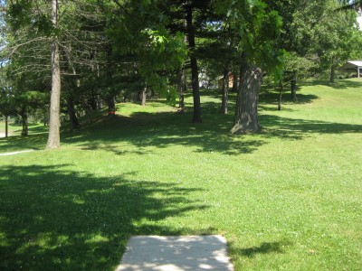 Lake Shore Park, Main course, Hole 3 Middle tee pad