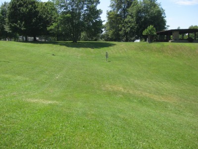 Lake Shore Park, Main course, Hole 15 Midrange approach