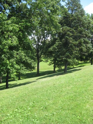 Lake Shore Park, Main course, Hole 18 Long tee pad