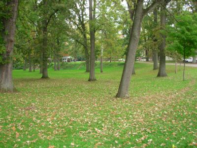 Aumiller Park, Main course, Hole 18 Long approach