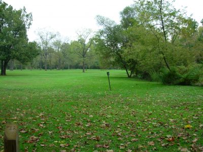 Aumiller Park, Main course, Hole 12 Long tee pad