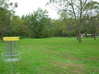 Aumiller Park, Main course, Hole 12 Reverse (back up the fairway)