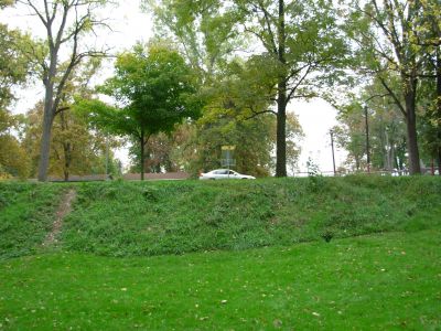 Aumiller Park, Main course, Hole 18 Midrange approach