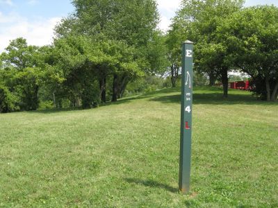 Eastern Michigan University, Main course, Hole 4 Long tee pad