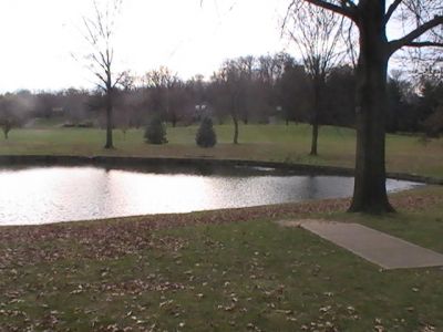 Arboretum-Spiker Park, Main course, Hole 7 Tee pad