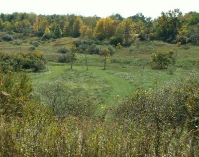 Buck Creek State Park, Main course, Hole 14 Tee pad