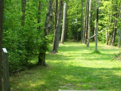 Clarence Darrow Park (Young's Run), Main course, Hole 3 Long tee pad