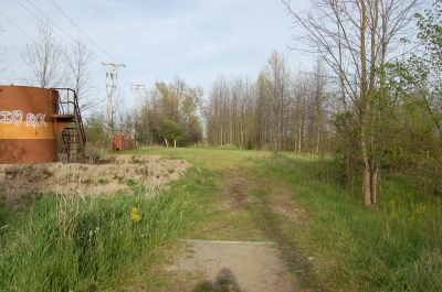 Clarence Darrow Park (Young's Run), Main course, Hole 15 Hole sign