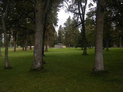 Tree Top DGC at Sorosis Park, Main course, Hole 16 Midrange approach